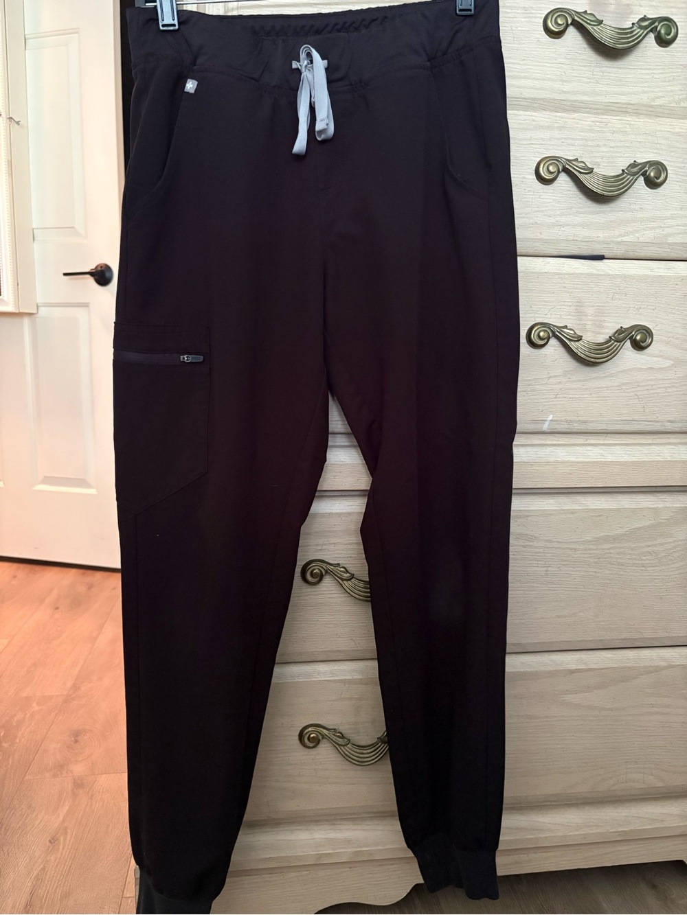 FIGS Black Zamora Jogger Pants